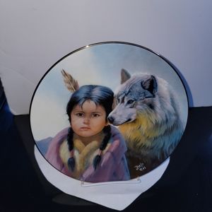 Loyal Alliance by Perilllo fifth issue PRIDE OF AMERICA'S INDIANS Porcelainplate